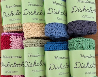 Haakpatroon vaatdoek, pdf-download, 7 patronen