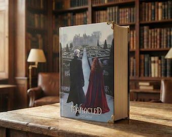 Manacled Hardcover Book A5 – Illustrated Collector’s Edition, Handbound Dramione Fanfiction, Art Prints
