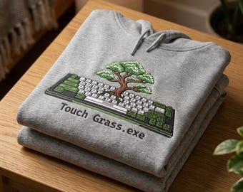 Bonsai Tree Illustration Hoodie | Tiny Garden Sketch Sweatshirt