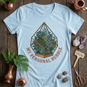 My Personal Bubble Terrarium Tee | Plant Lover Shirt