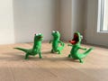 Tom Lizard Figurine Meme Trio - Hoppers Cartoon Character Desk Decor - Fan art product logo