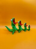 Tom Lizard Meme Figurines Set - Hoppers Cartoon Character Desk Decor - Fan art- Printoland3D product logo