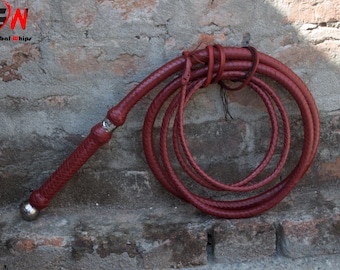 Genuine Cowhide Leather Studded Handmade Piece, Steel Stud Leather Craft