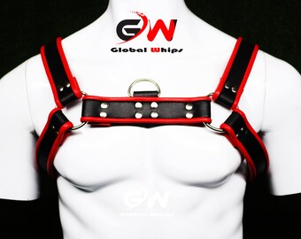 Pettorina per bulldog in pelle fatta a mano – Accessorio per cani resistente e regolabile