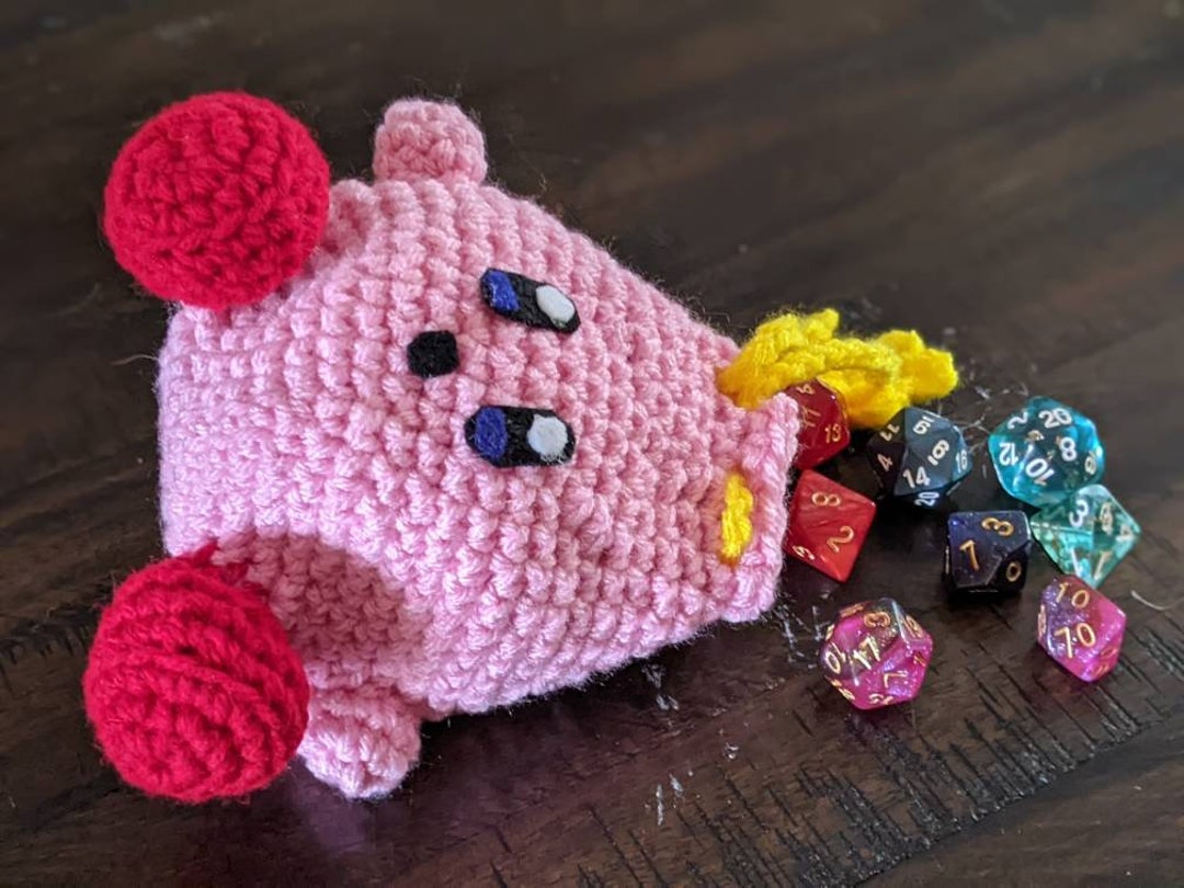 Kirby Inspired Dice Bag Etsy