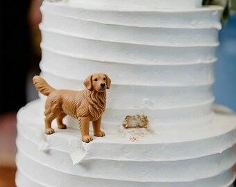 Dekorationsmaterial för förlovningsdjur, specialdesignad tårtdekoration för hund, personliga presenter till kattstaty