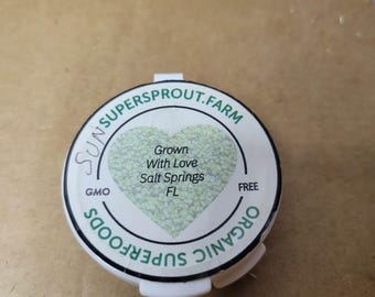 2 gram torkad solros-microgrön smoothieshot | Nötigt superfoodpulver | Portionstillbehör