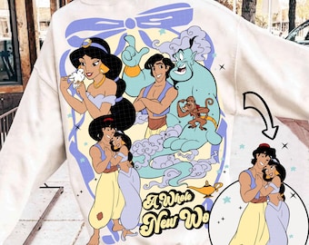 Trendy Jasmin Aladin Valentine Png, Valentinstag Cartoon Paar Png, Kokette Valentinstag Png Shirt Design, Prinzessin Jasmin Png, Jasmin Png