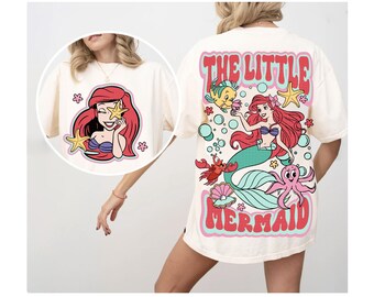The Little Mermaid Png, Ariel Png, Png for Girl, Sublimation Design Download, Ariel Clipart, Ariel Sublimation, Digital Download, Summer Png