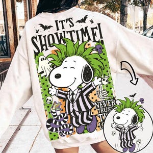 Trendy Snop Halloween Png Sublimation, Retro Spooky Season Png, Striped Preppy Halloween Shirt Design, Digital Download