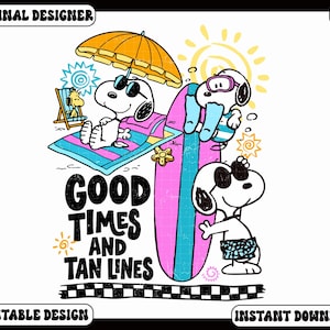 Good Times and Tan Lines Funny Summer Png, Beach Vibes, Spring Shirt Design, Digital Download