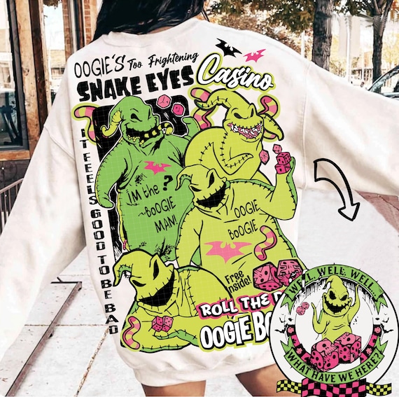 The Nightmare Oogie Boogie Png, Snake Eyes Casino Png, Boogie Man Halloween Shirt Png, Spooky Season, Halloween 2025 Shirt, File Sublimation