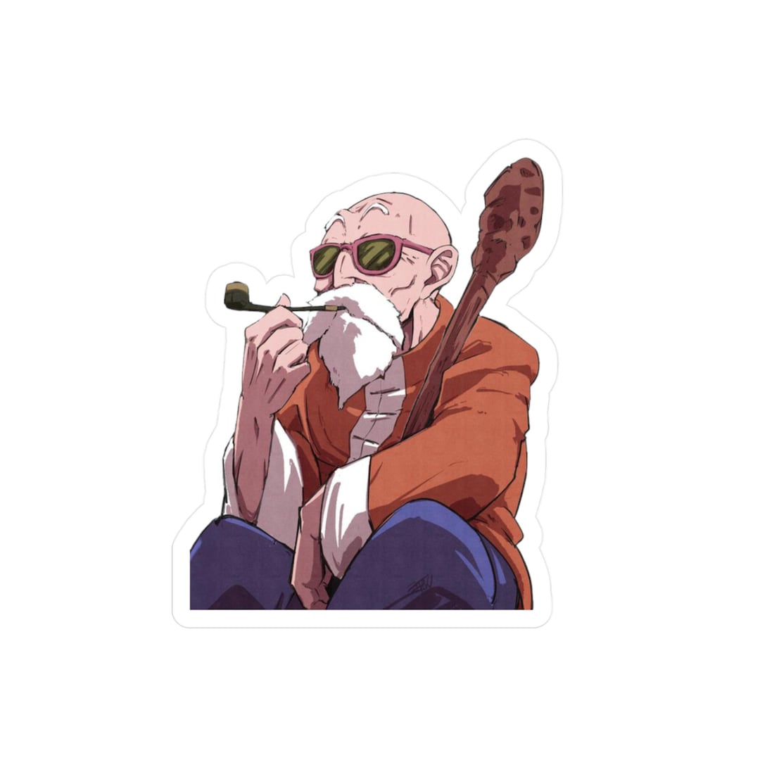 Dragon Ball Sticker - Master Roshi - Etsy