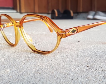 New Vintage Matte Gold Christian Dior Eyeglasses CD2027 Rare  display picture 1
