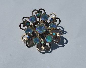 Crystal Brooch