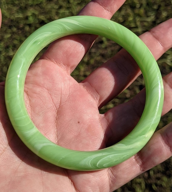 Jade Bangle - image 1