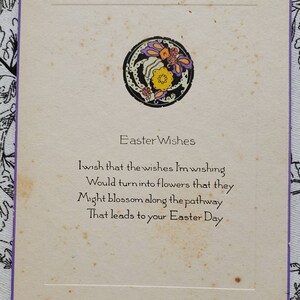 Antica cartolina di Pasqua