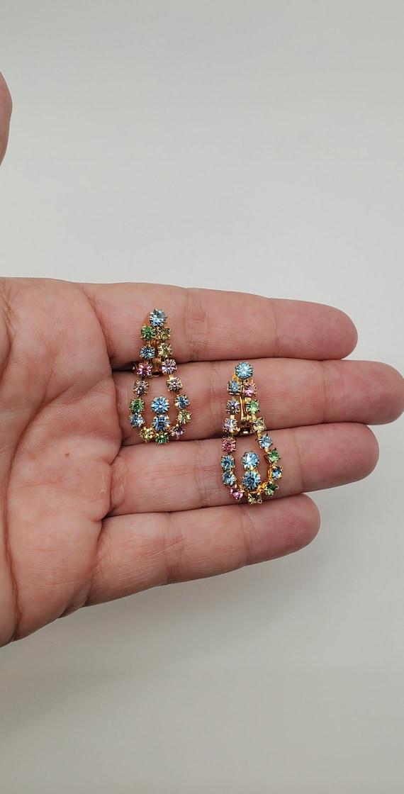 Unique Pastel Dangle Earrings - image 7