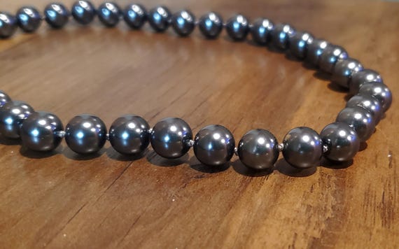 Carolee Glass Pearl Choker - image 2