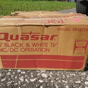 Vintage Quasar TV and Radio - Etsy