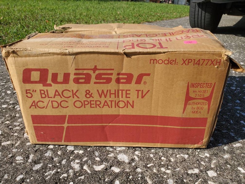 Vintage Quasar TV and Radio Etsy