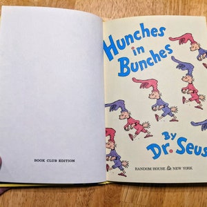 Hunches in Bunches von Dr. Seuss