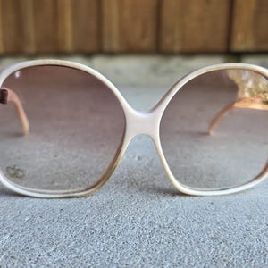Large Vintage Sunglasses image 4