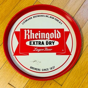 Vintage Rheingold Beer Tray