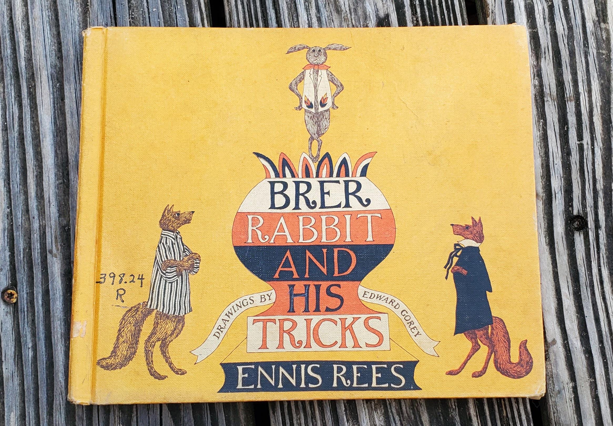 Brer Rabbit and His Tricks by Ennis Rees - Etsy