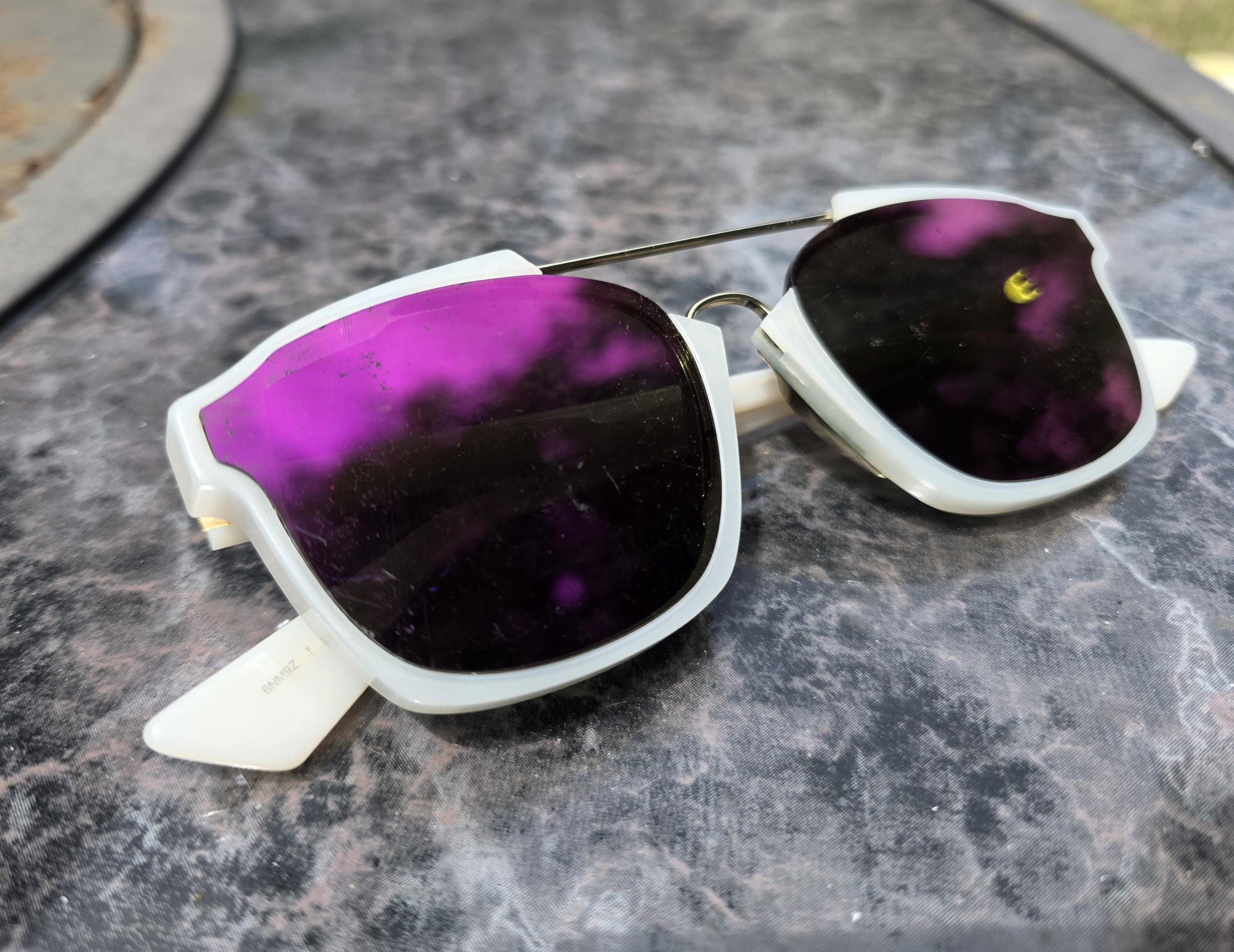 Dior Pink Sunglasses - Etsy