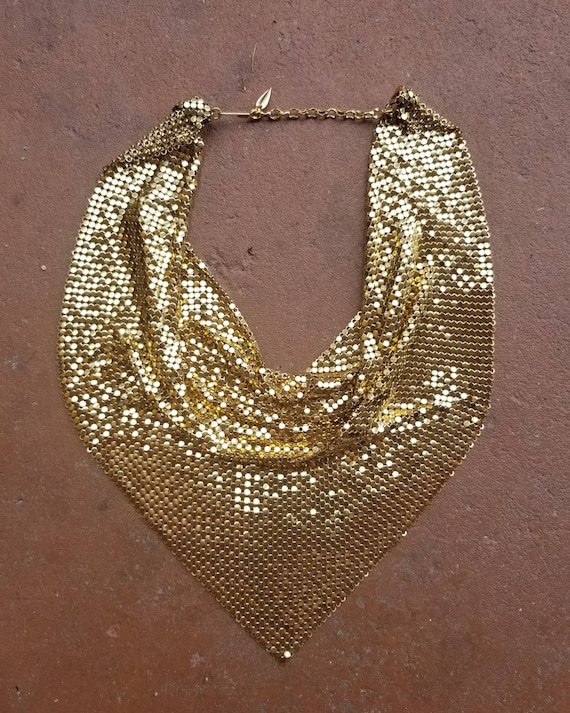 Whiting and Davis Gold Necklace