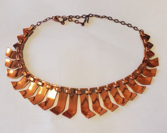 Renoir Copper Collar Necklace
