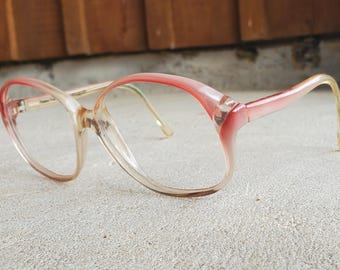 Bubblegumroze brilmonturen