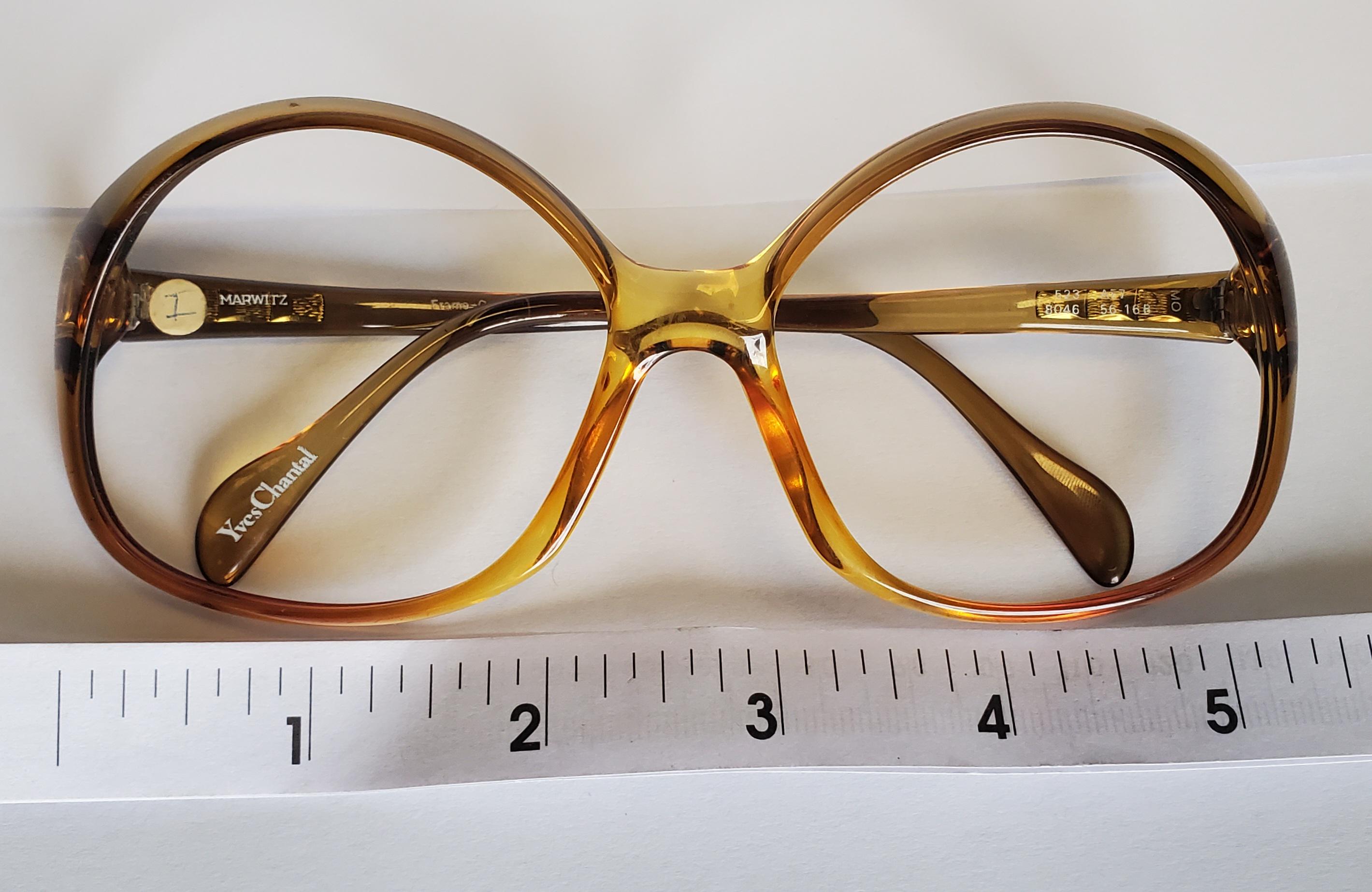MARWITZ / Yves Chantal ヴィンテージ 眼鏡 フレーム Yves chantal marwitz - Etsy 日本