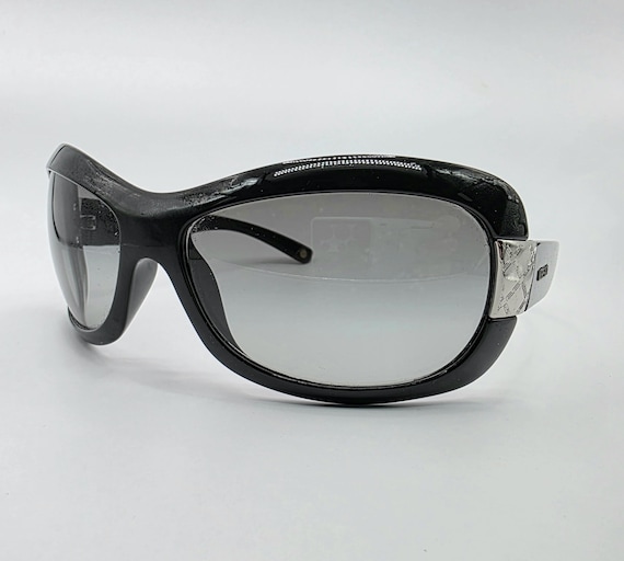 小物 00s Versace archive sunglasses y2k Black Amazing Y2K Versace Sunglasses - Etsy