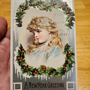 Antique Christmas Card