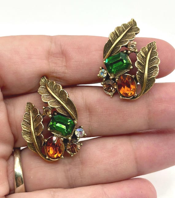 Coro Fruit Salad Earrings