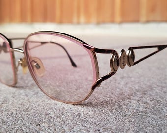 Vintage 1990s Oval YSL Sunglasses, Vintage Yves St Laurent Mother
