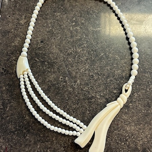 Vintage Celluloid Beaded Necklace
