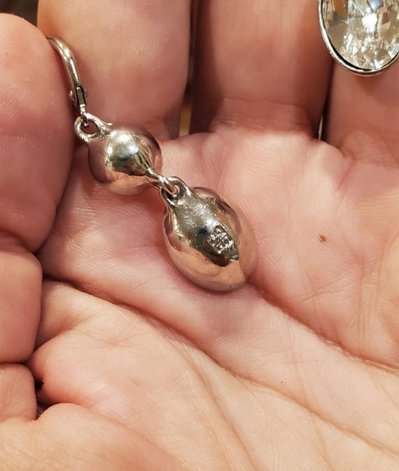 Givenchy Crystal Dangle Earrings - image 3