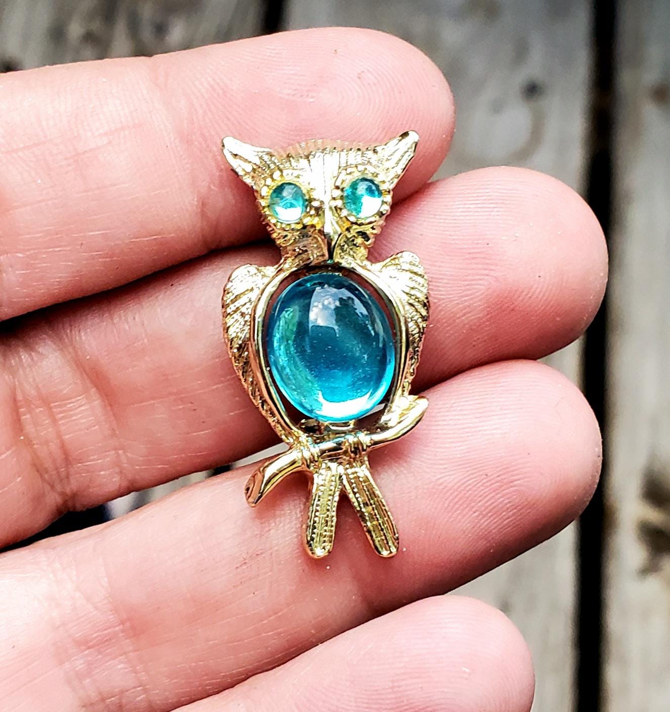 Owl Brooch