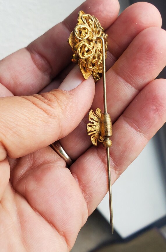 Miriam Haskell Style Stick Pin - image 3