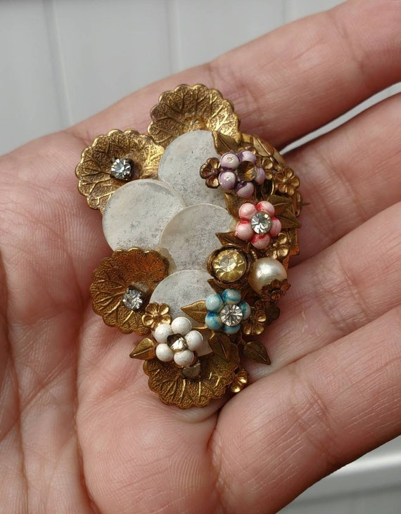 Mariam Haskell Style Brooch