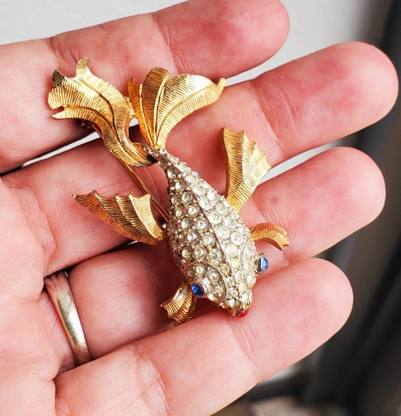 Koi Fish Brooch