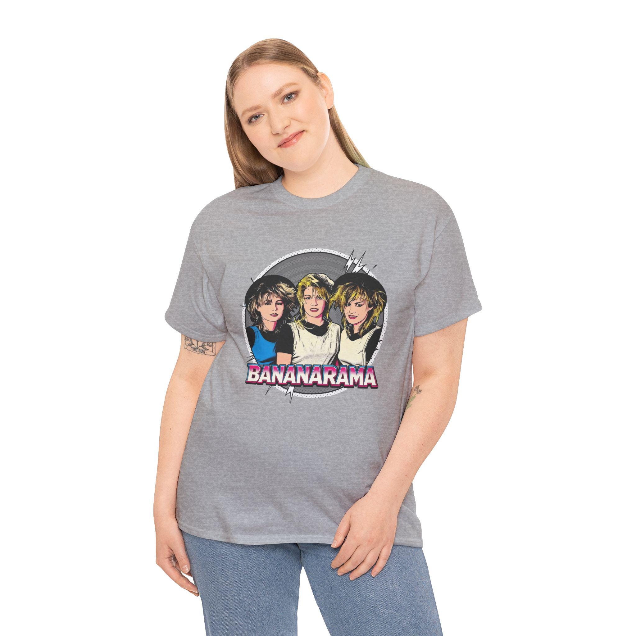 Bananarama Pop Art Tee - Vintage 80s Band Graphic T-shirt - Etsy