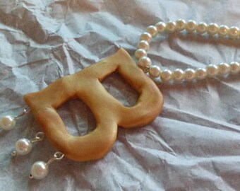 Anne Boleyn Style Letter Initial Bead - Customizable [Bead Only]