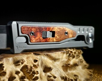 REATE EXO / EXO-M / Exo Mini - Custom Exotic Hardwood Scales Inserts