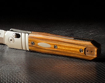 CRKT Redemption Custom Scales in Exotic Hardwoods