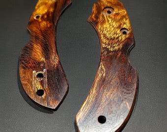 Spyderco Dragonfly 2 Scales - Desert Ironwood