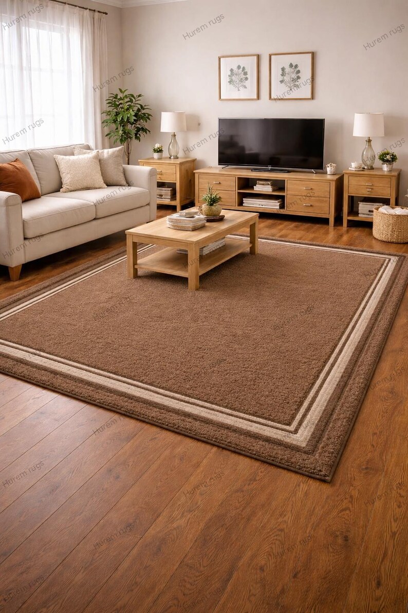 Modern Minimalist Border Design Office Carpet for Conference & Meeting ...